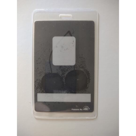 Beautiful Garbage Tour Backstage Pass Laser Laminated Reflect Shirley Manson - Picture 3 of 3